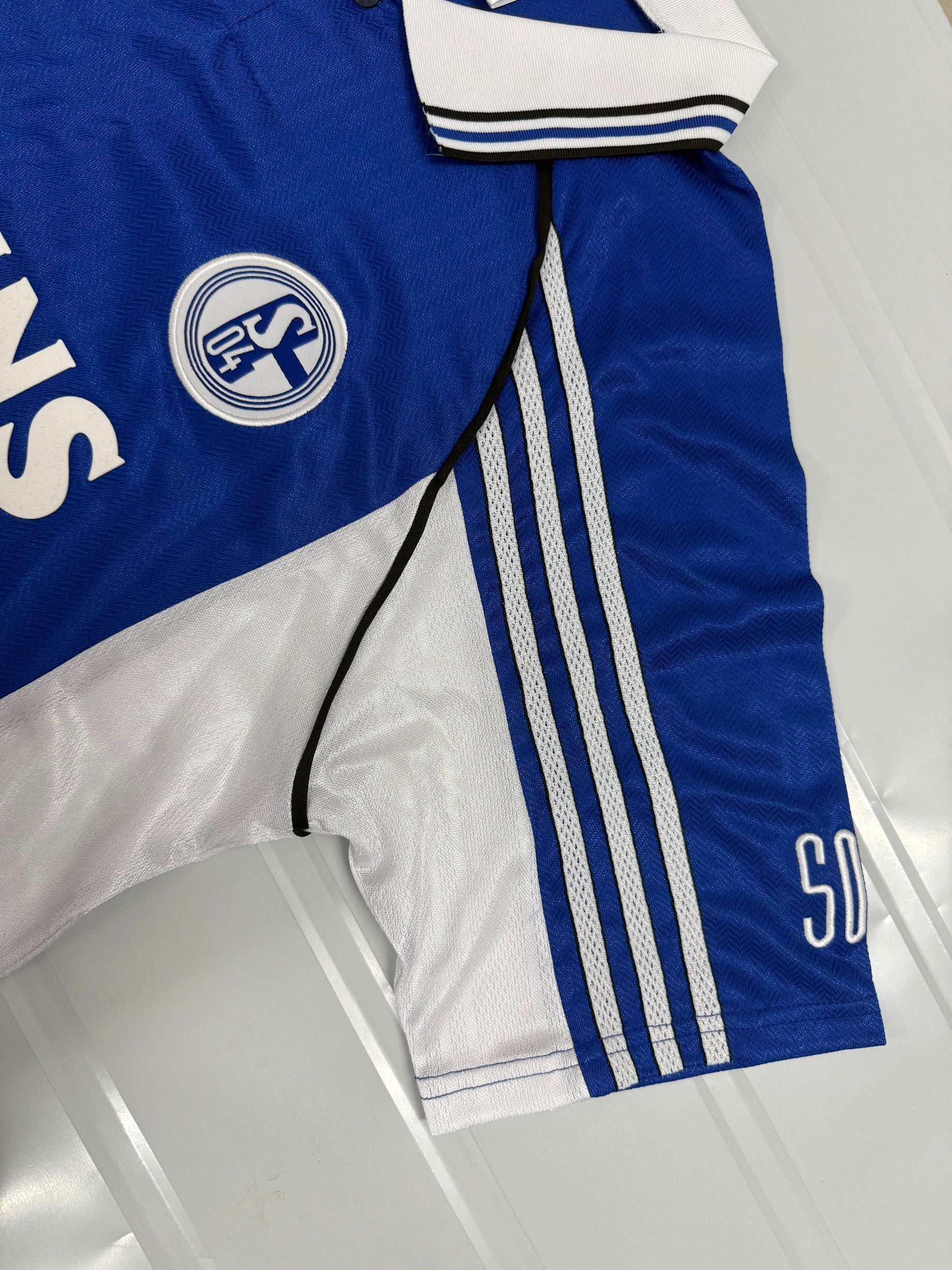 1998/2000 Retro Schalke 04 Home Football Jersey 1:1 Thai Quality