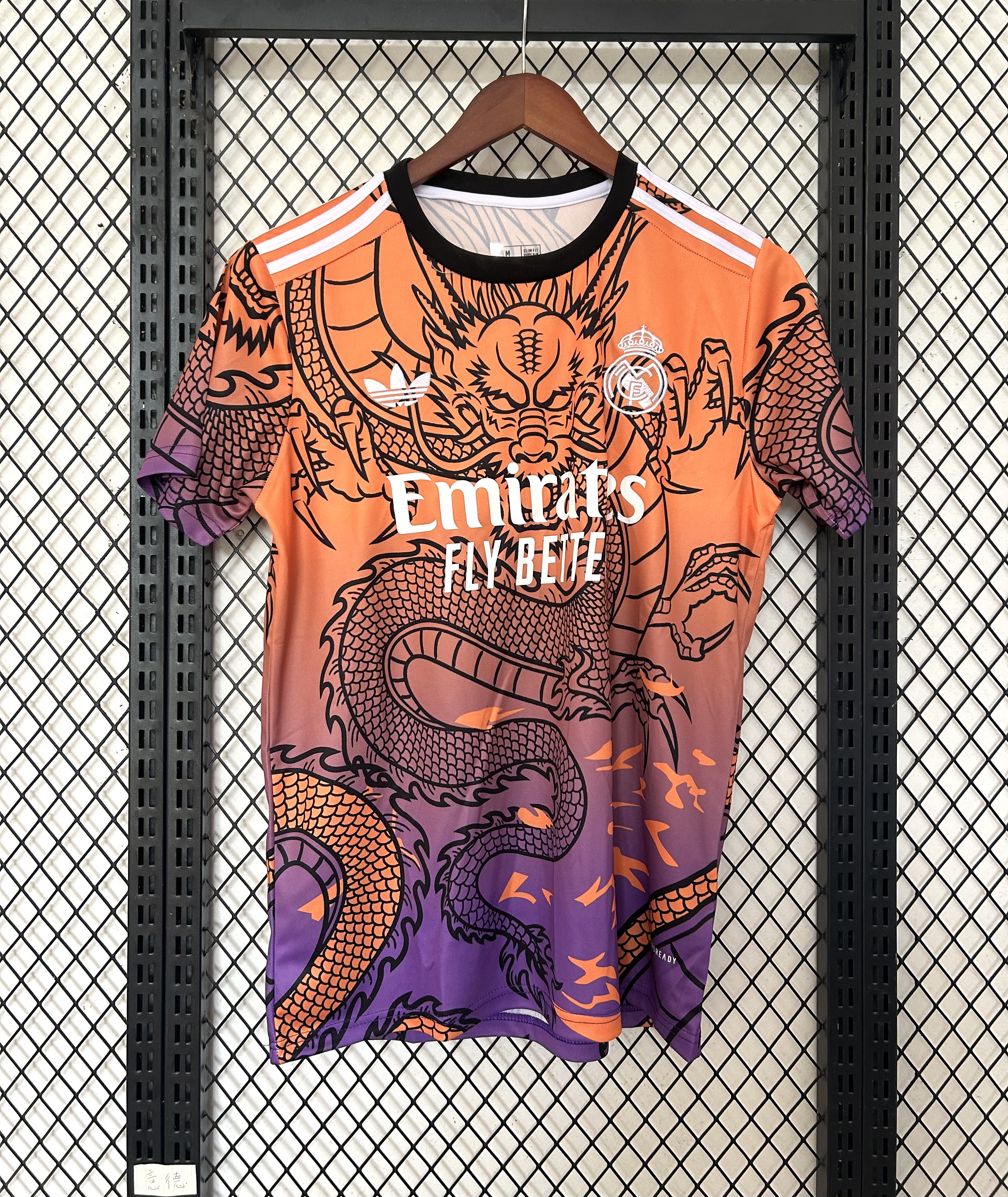 2025/2026 Real Madrid Dragon Orange Special Edition Football Jersey 1:1 Thai Quality