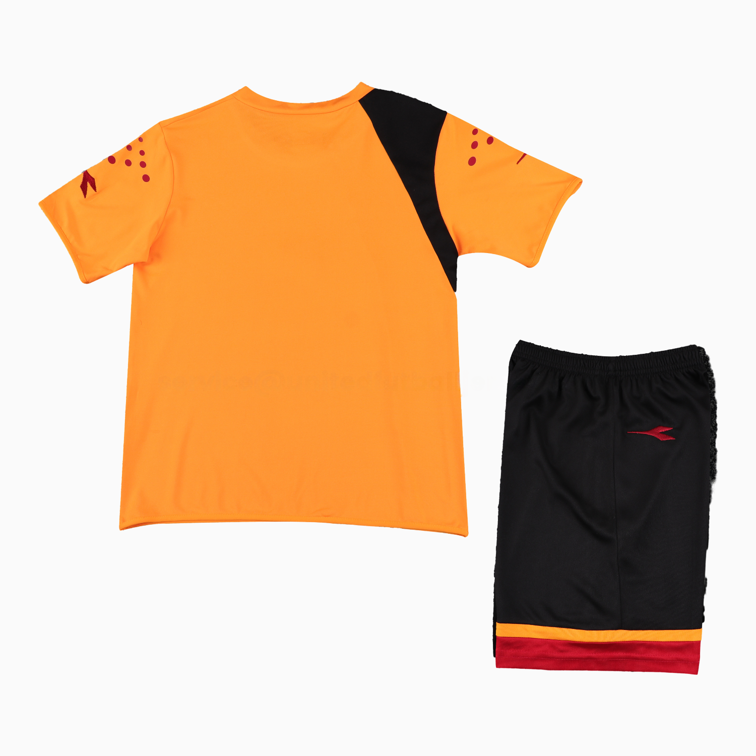 Retro Roma 2005-06 Home Kids Kit - UnitedFutballJersey