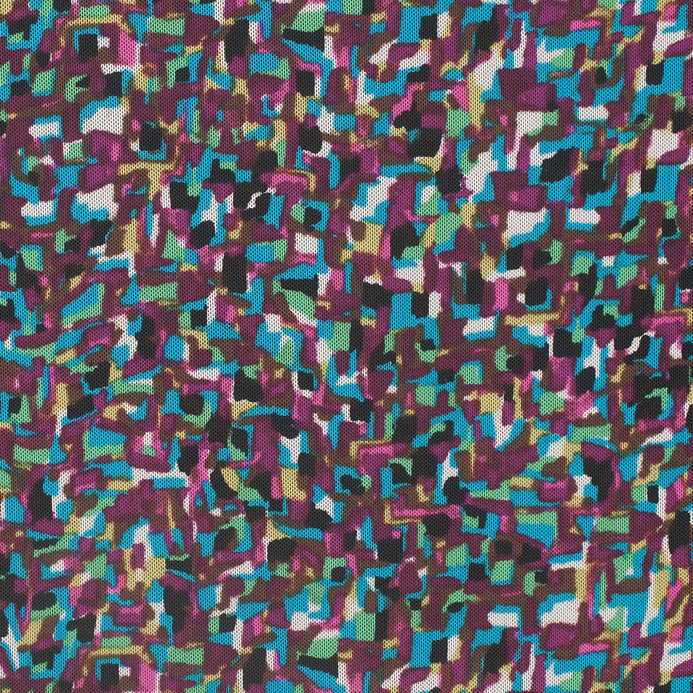 Multicolor Blended Cotton Stretch Mesh - Joann Fabrics