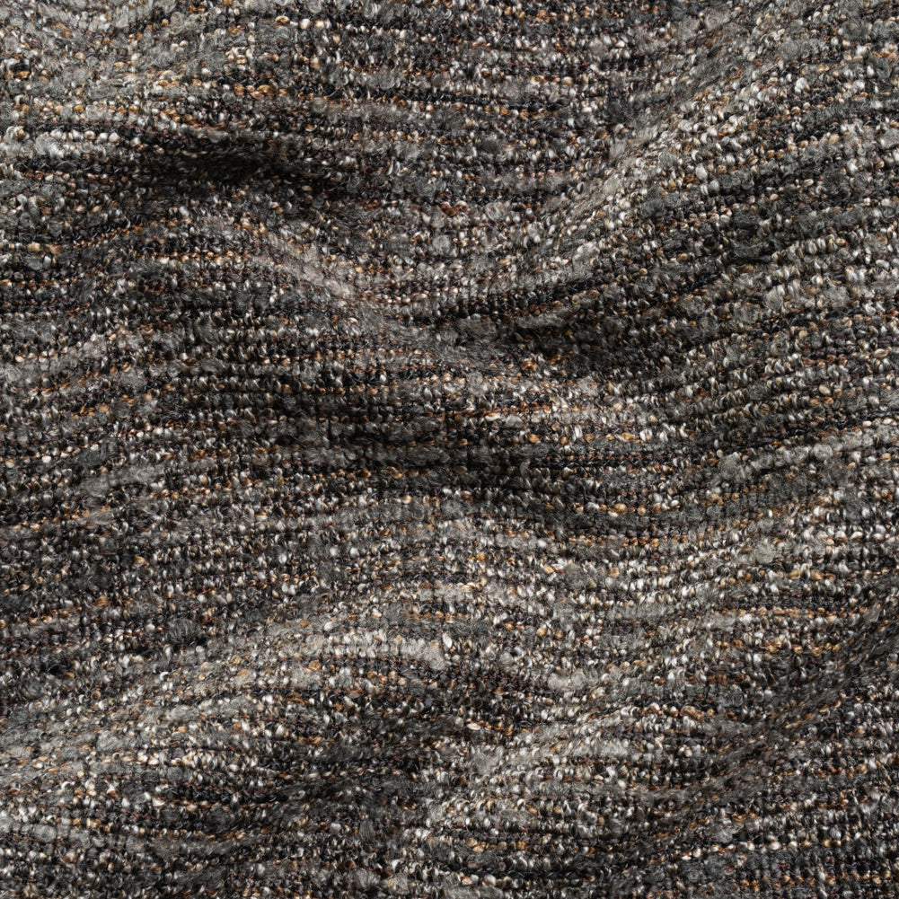Upholstery Boucle - Espresso Stripes - Valemount Collection - Joann Fabrics