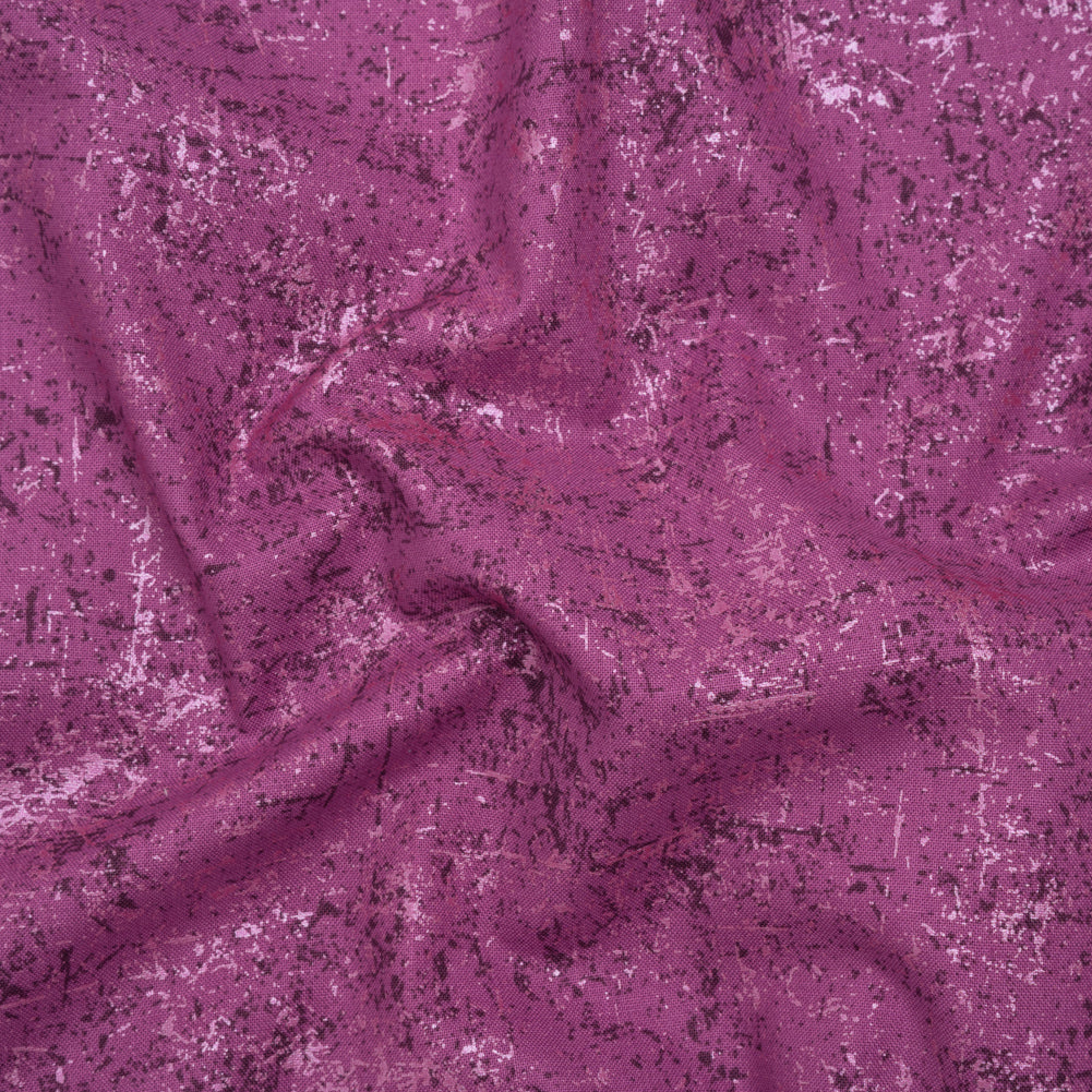 Pearl Finish Quilting Cotton by Patrick Lose for Northcott - Grape Textural Abstract - Glisten Collection - Joann Fabrics