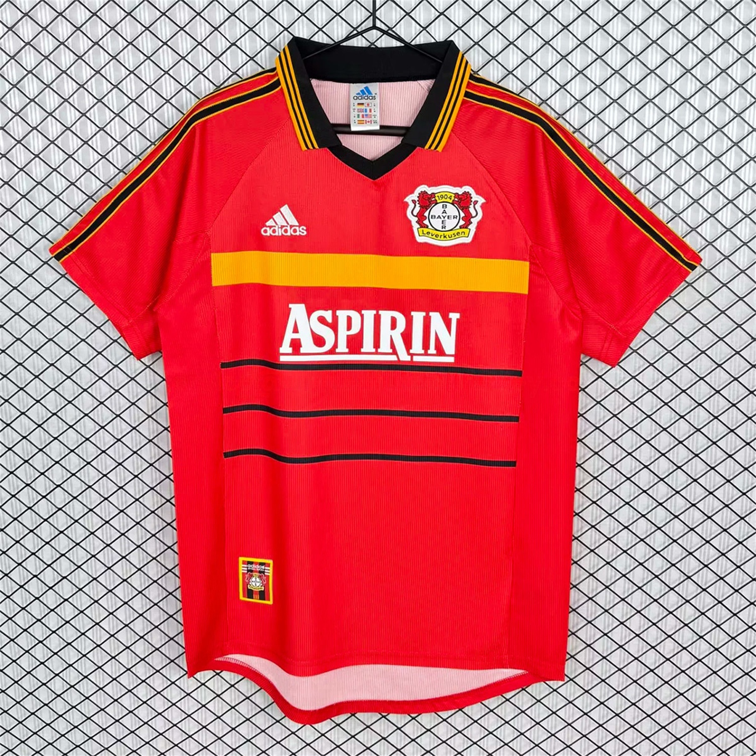 Retro Bayer 04 Leverkusen 1999-00 Home Jersey - UnitedFutballJersey