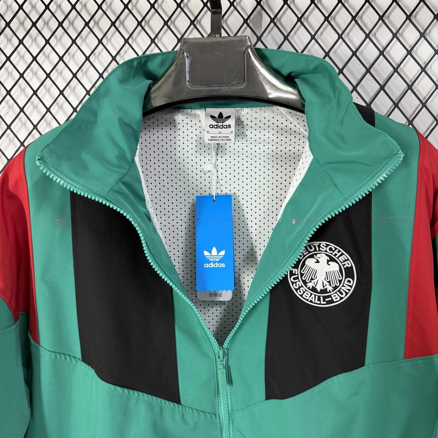 Germany 2026 World Cup EQT Green Windbreaker - UnitedFutballJersey