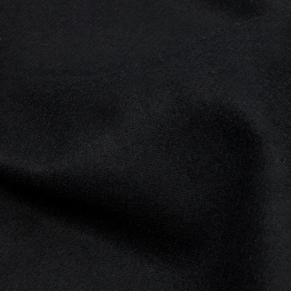 Black Brushed Wool and Cashmere Twill - Joann Fabrics