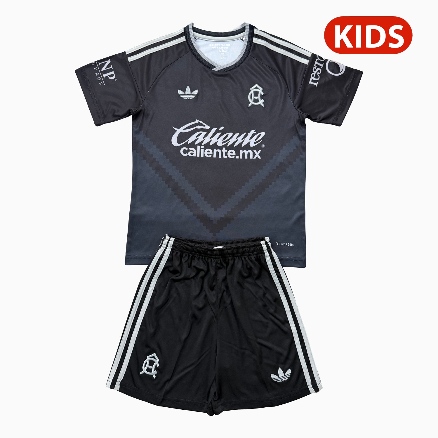 America 26-27 Away Grey Kids Kit - UnitedFutballJersey