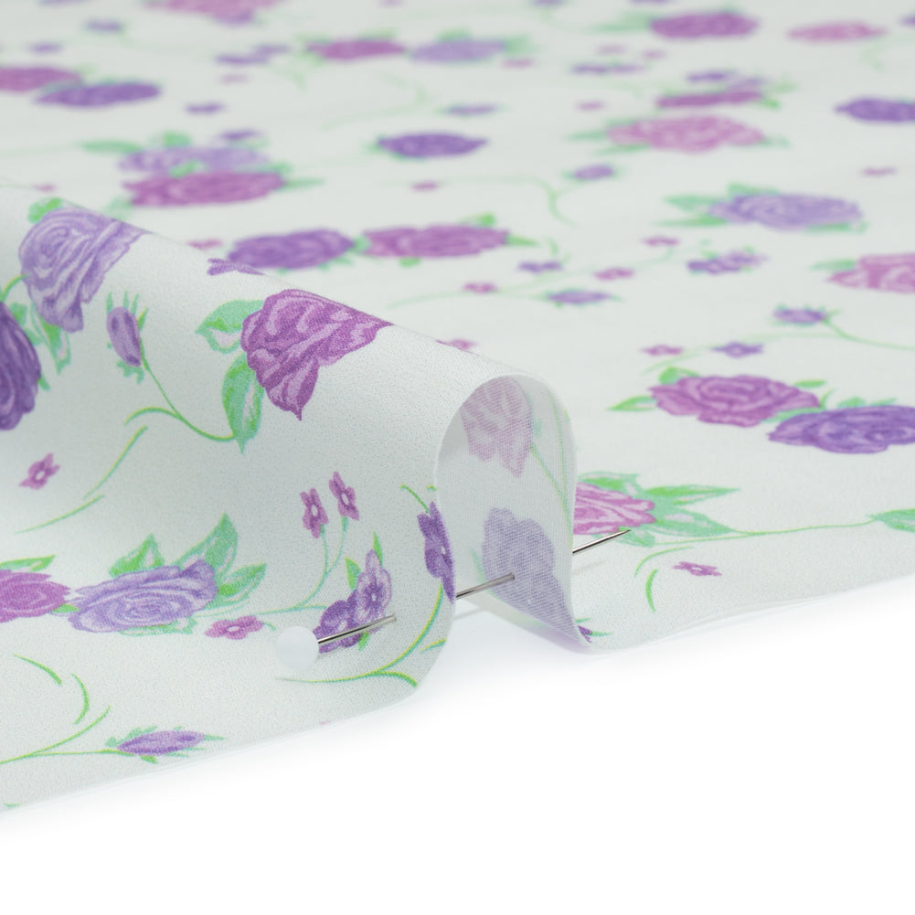 Mood Exclusive White Little Romantic Stretch Cotton Poplin - Joann Fabrics
