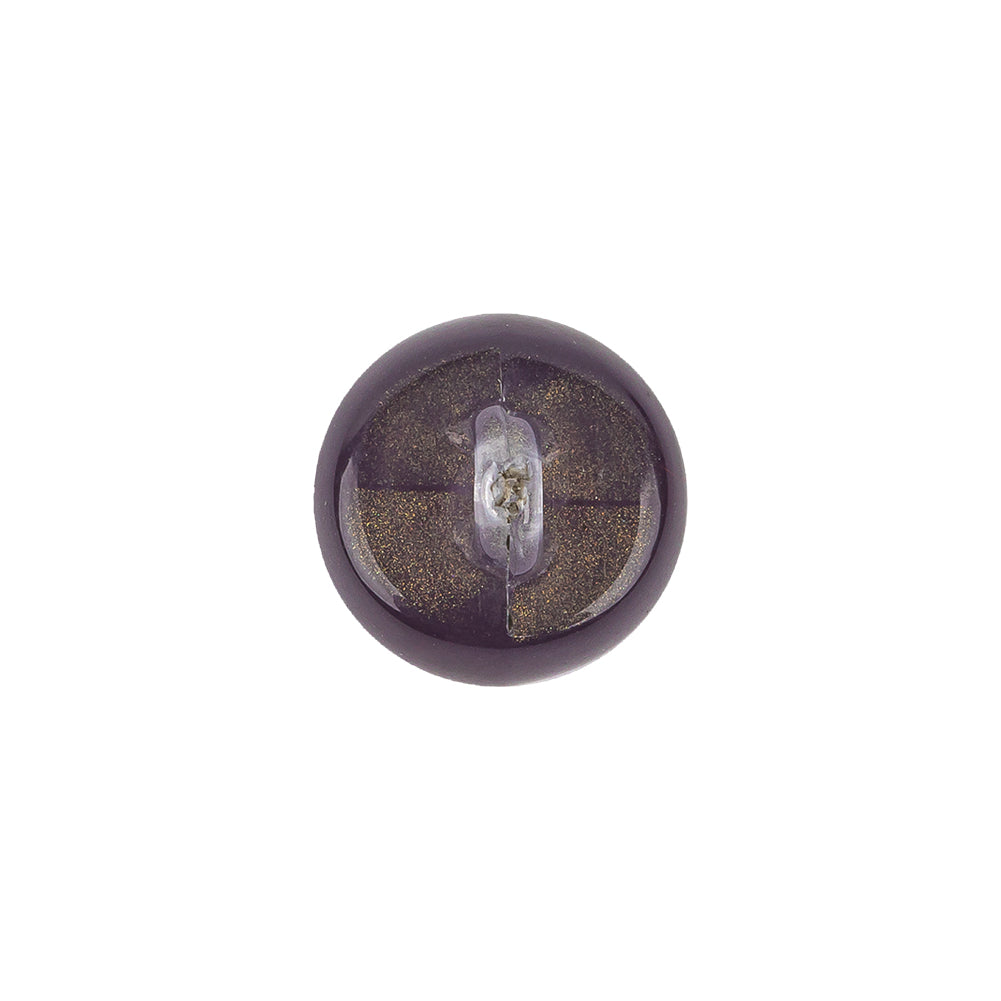 Luscious Grape and Spumante Iridescent Half Round Shank Back Button - 22L/14mm - Joann Fabrics
