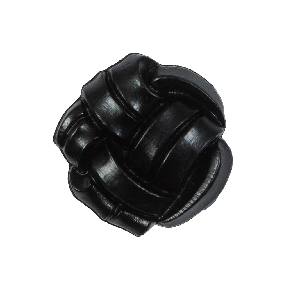 Black Knotted Plastic Button - 40L/25.5mm - Joann Fabrics