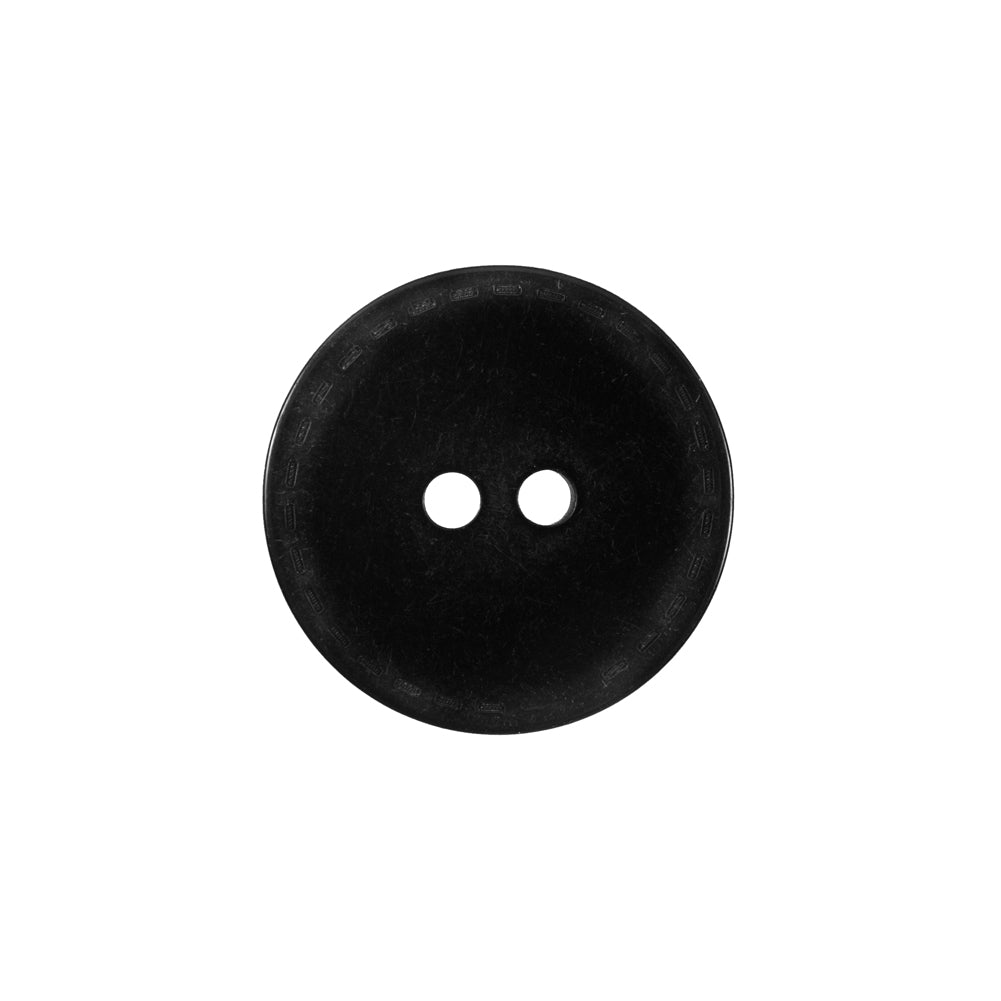 Black Flat Plastic Button - 32L/20mm - Joann Fabrics