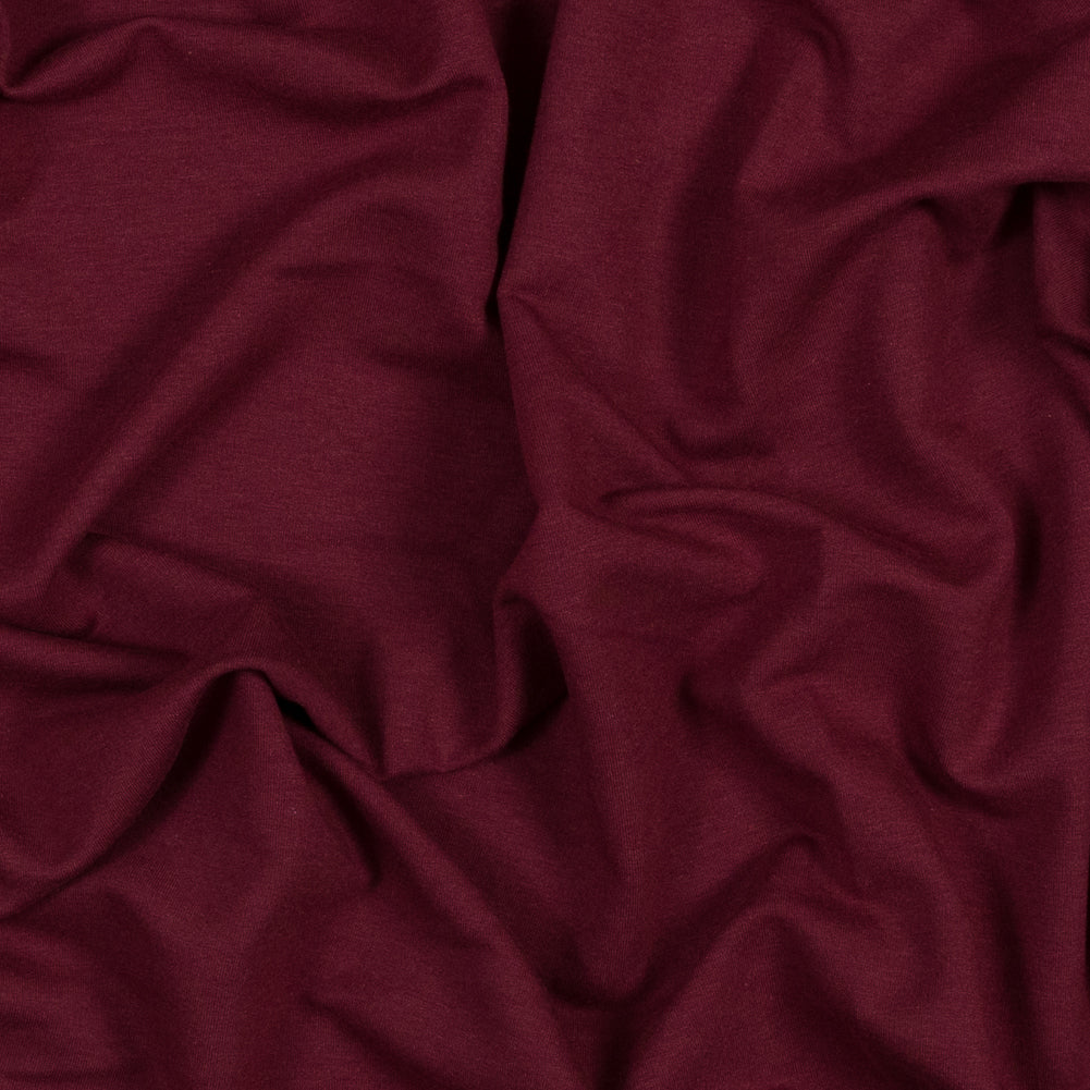 Bamboo and Cotton Stretch Knit Fleece - Heretic Red - Jessamyn Collection - Joann Fabrics