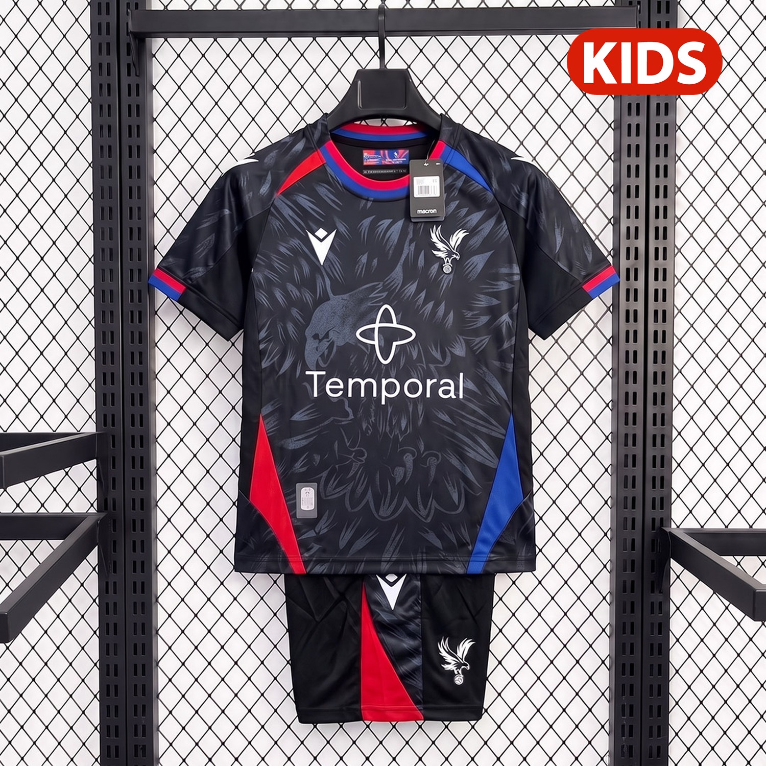 Crystal Palace 26-27 Away Kids Kit - UnitedFutballJersey