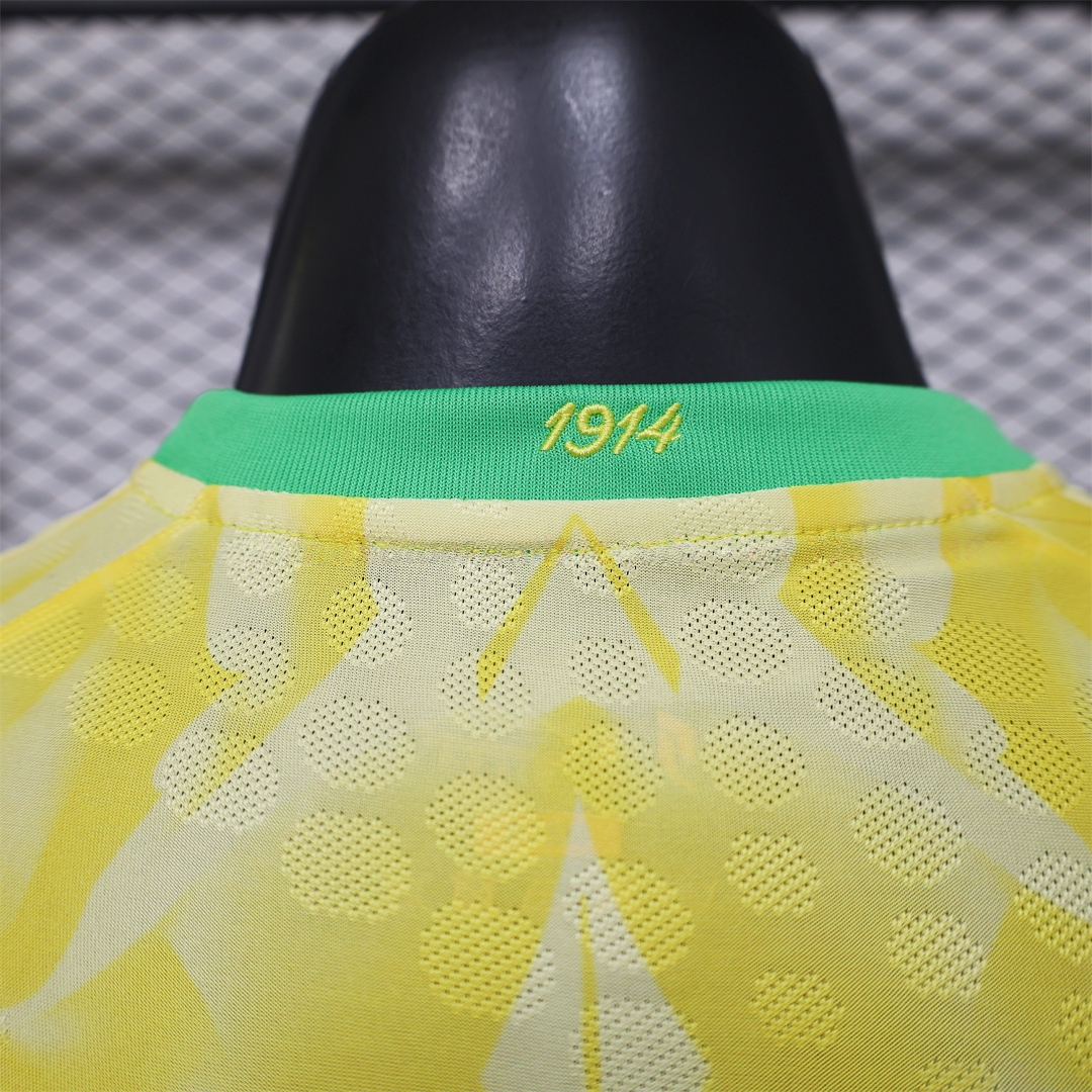 Brazil 2026 Light Yellow Special Jersey - Player Version - UnitedFutballJersey