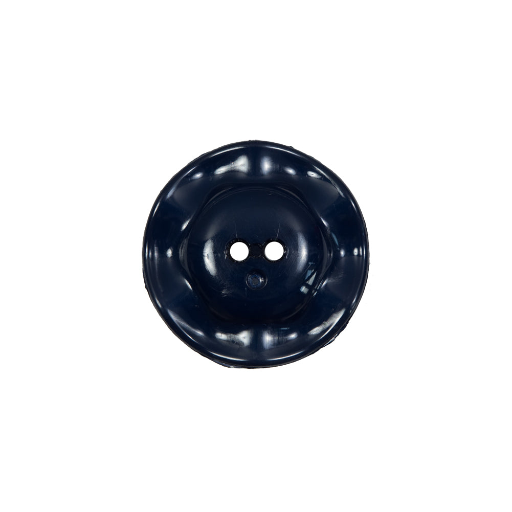Italian Navy Wavy Plastic 2-Hole - 30L/19mm - Joann Fabrics