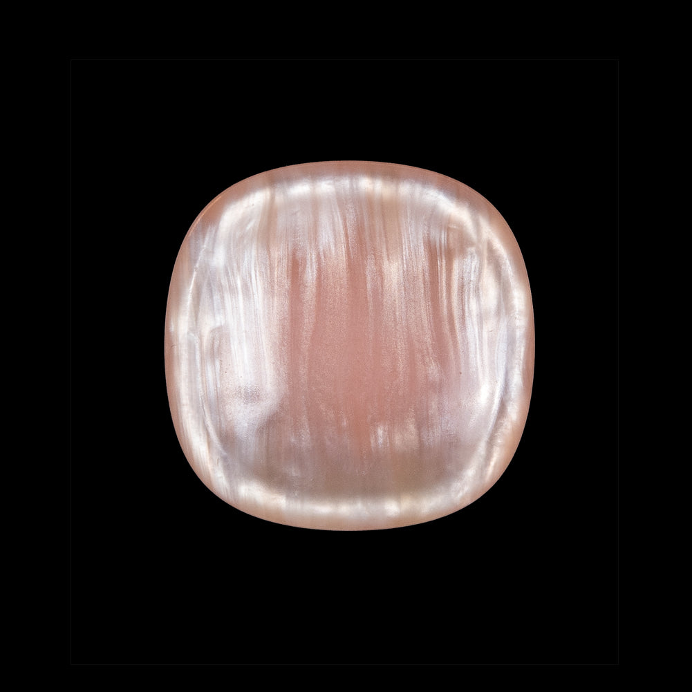 Shiny Peach Plastic Self Shank Button - 36L/23mm - Joann Fabrics