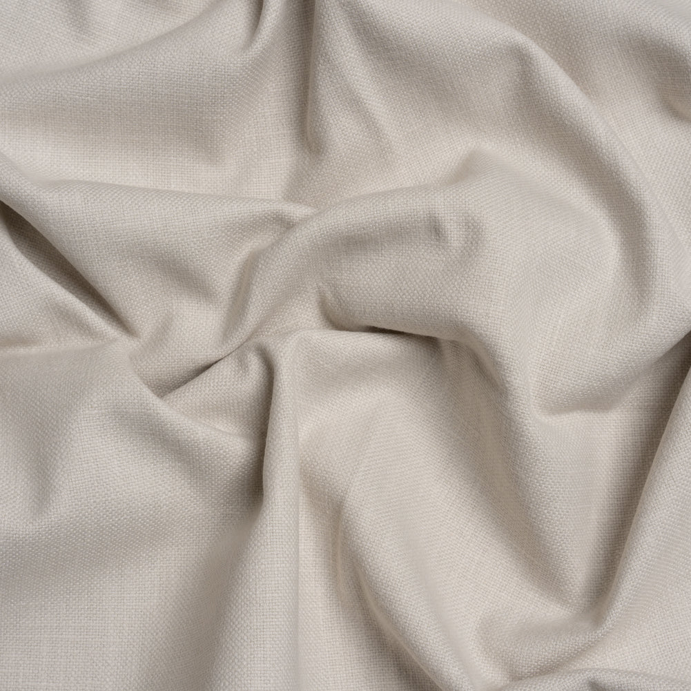 Slubbed Cotton and Polyester Woven - Silver - British Imported - Joann Fabrics