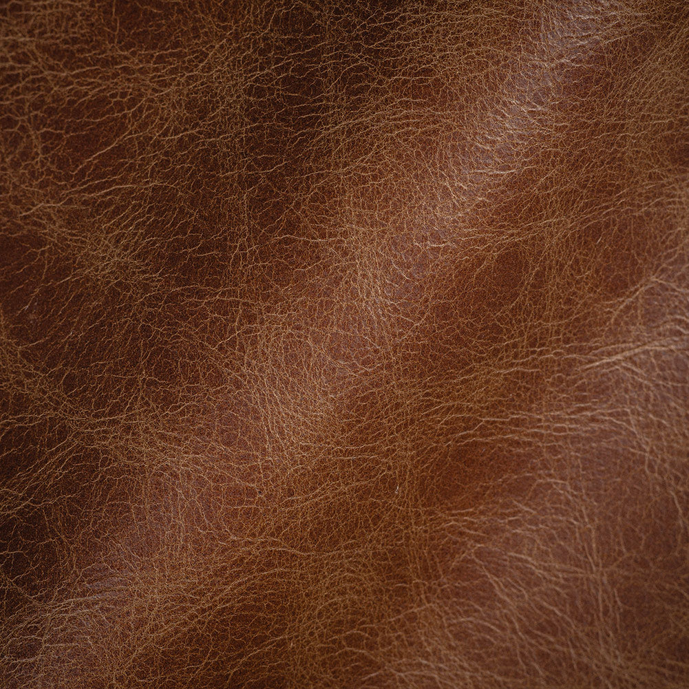 Manhattan Italian Dark Brown Natural Pebble Aniline Dyed Top Grain Cow Leather Hide with Protective Coating - Joann Fabrics
