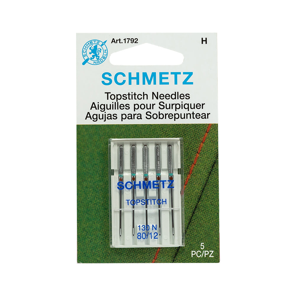 Schmetz Topstitch Machine Needles - 80/12 - 5 ct - Joann Fabrics