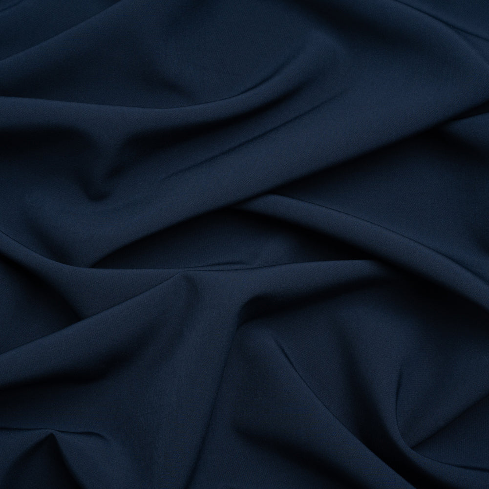 Stretch Recycled Polyester 4-Ply Crepe - Navy - Premium Collection - Joann Fabrics