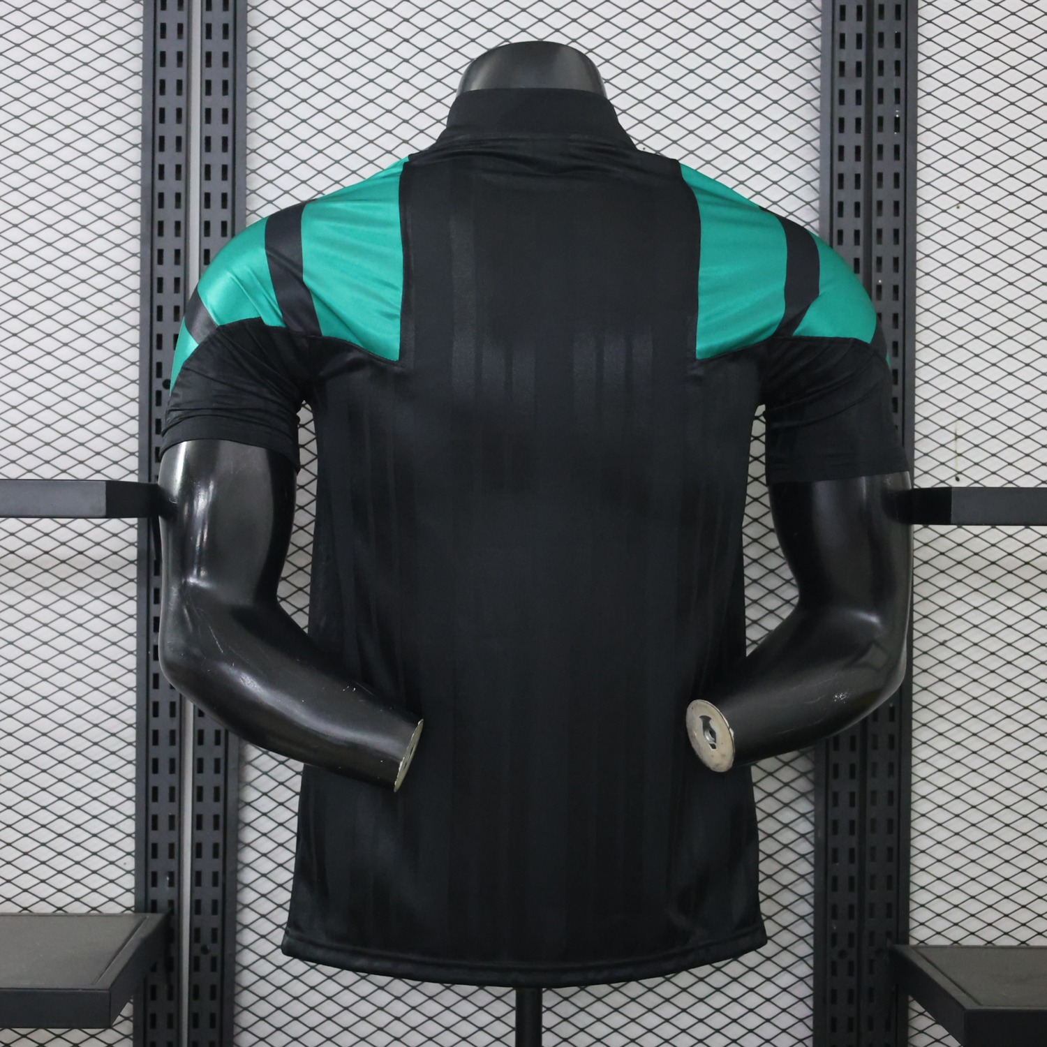 Liver.pool 26-27 Black Green Retro Style Casual Jersey - Player Version - UnitedFutballJersey