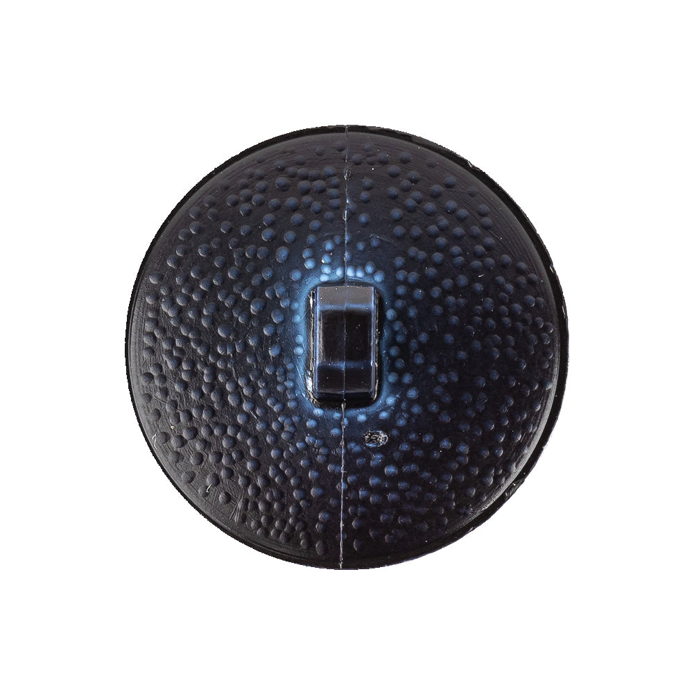 Italian Shiny Navy Basketweave Embossed Faux Leather Button - 40L/25.5mm - Joann Fabrics