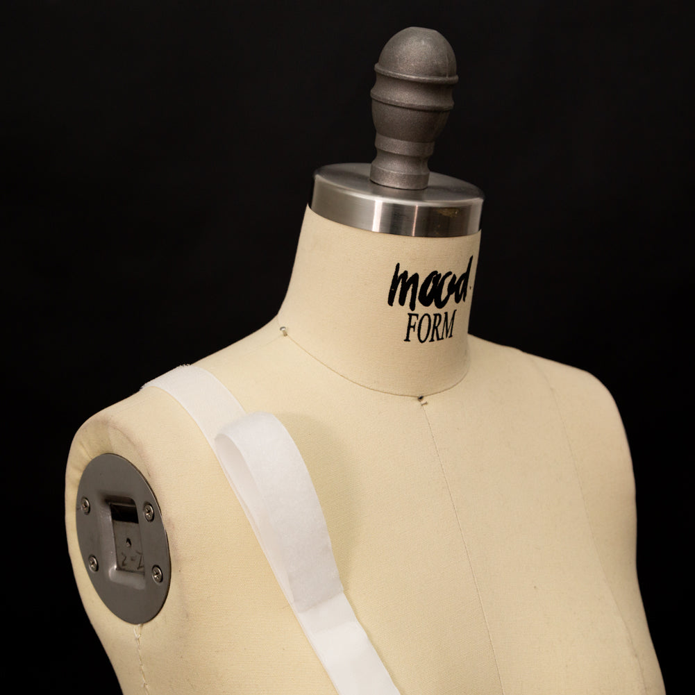 White Sticky Back VELCRO&reg; Brand Fastener - 1