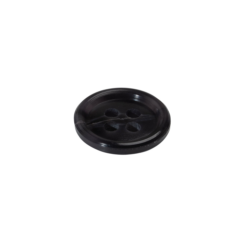 4-Hole Plastic Button Made in Italy - 24L/15mm - Violet Semi-Translucent - Joann Fabrics