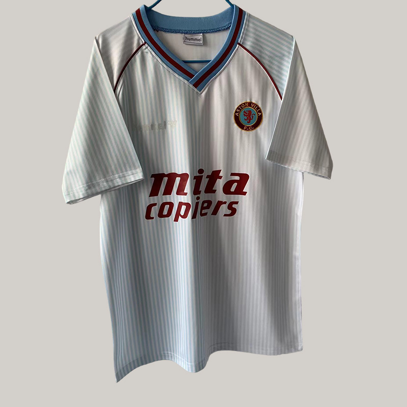 1988/1989 Retro Aston Villa Away Football Shirt 1:1 Thai Quality