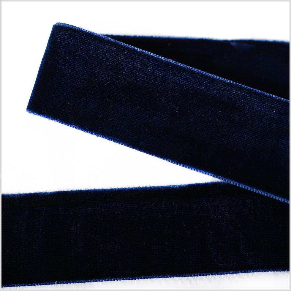 Double Faced Velvet Ribbon Made in Italy - 1.5