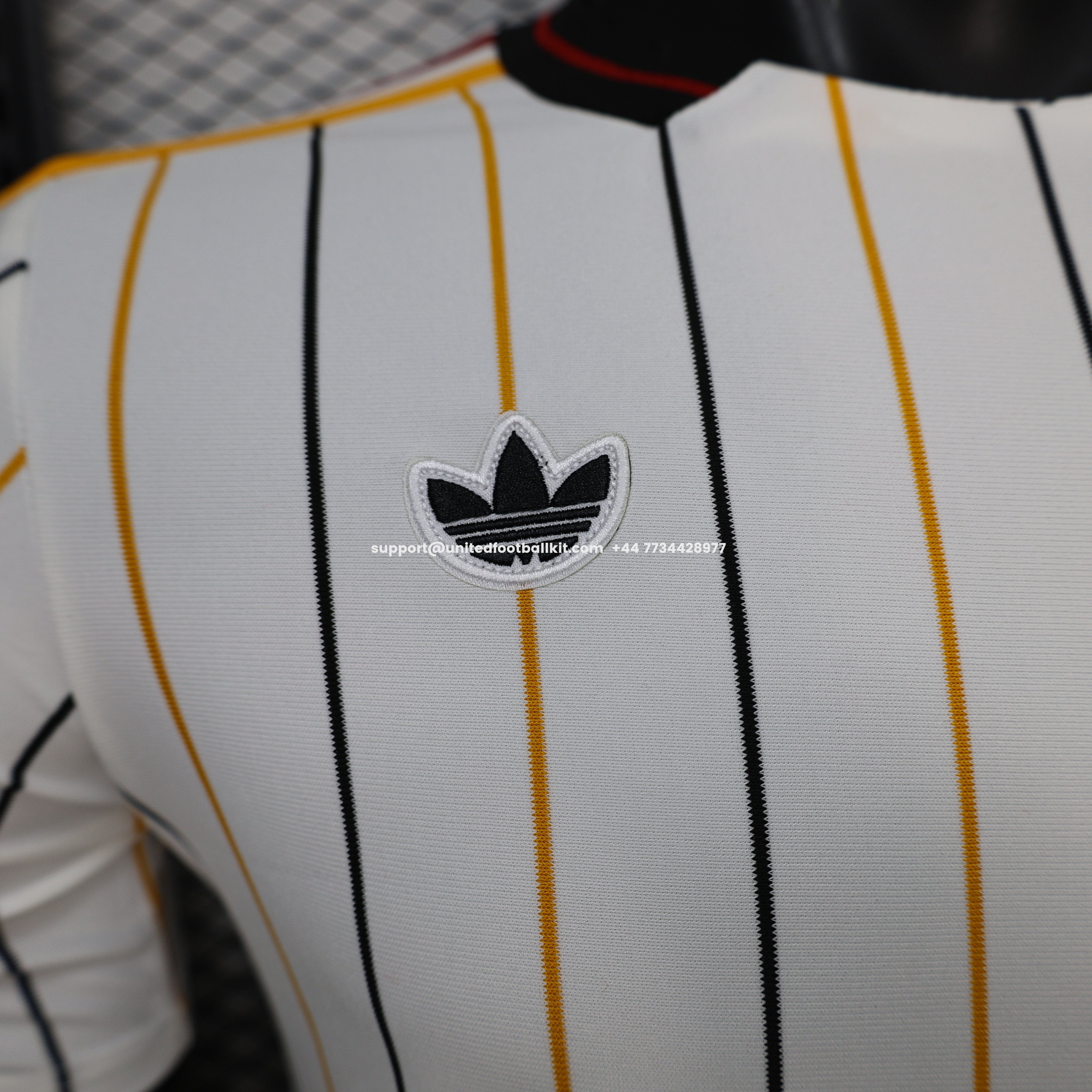 Germany 2026 Terrace Icon Retro Casual Style White Jersey - UnitedFutballJersey