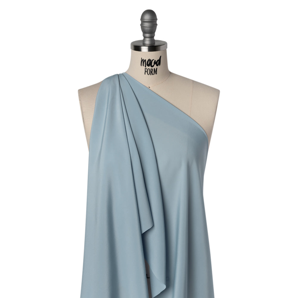 Polyester Crepe de Chine - Sky Blue - Famous Australian Designer Deadstock - Joann Fabrics