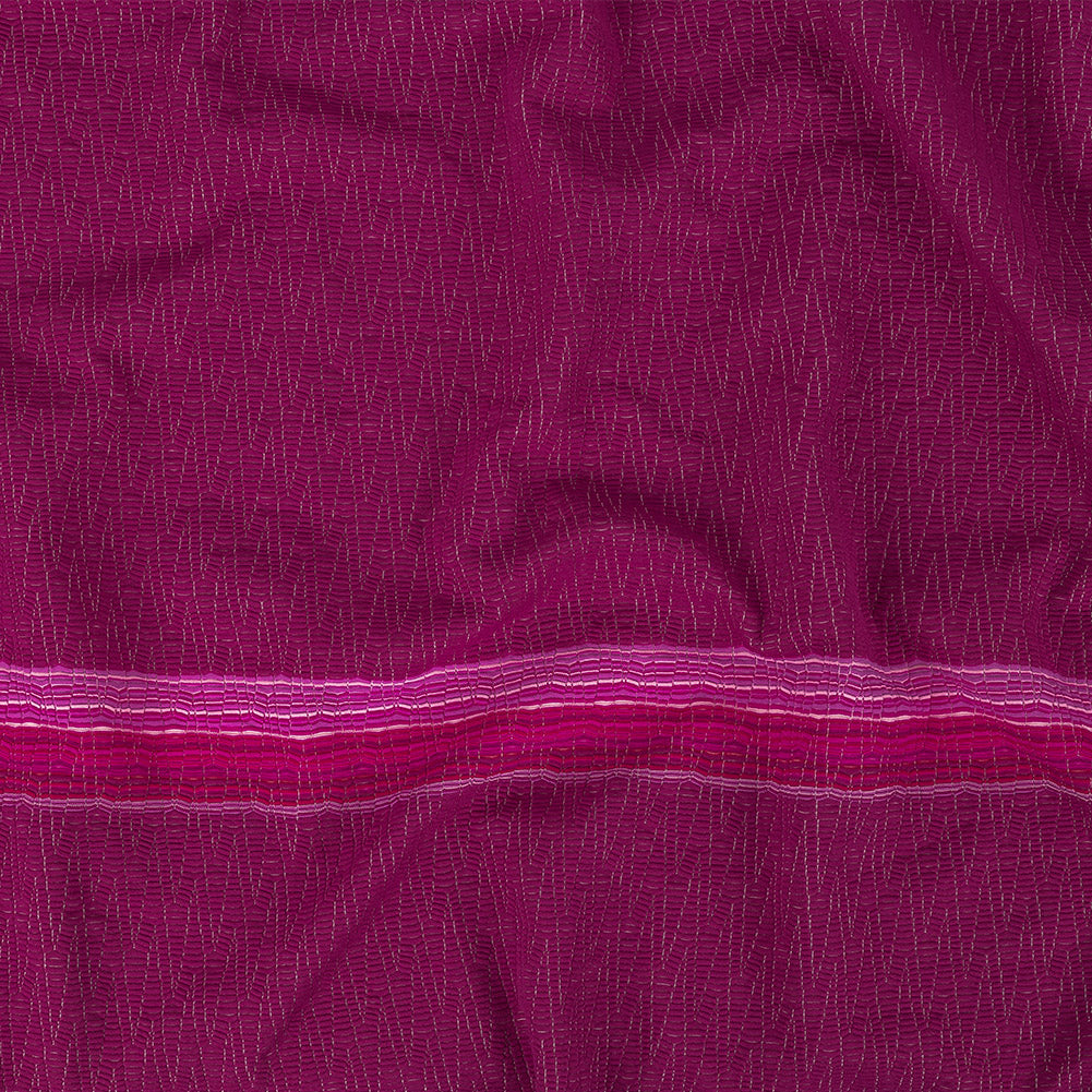 Pink and Purple Striped Zig-Zag Nylon Knit - Joann Fabrics