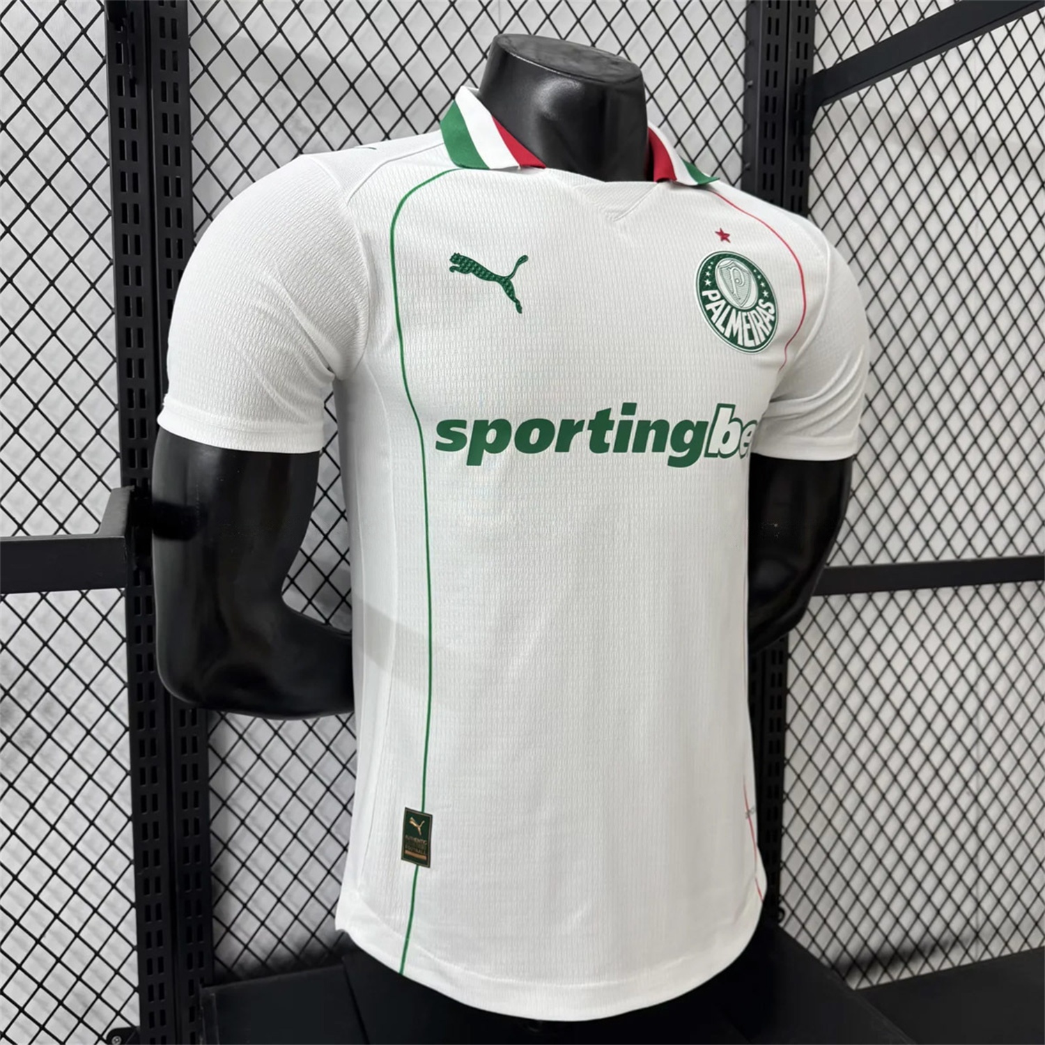 Palmeiras 26-27 Away White Jersey - Player Version - UnitedFutballJersey