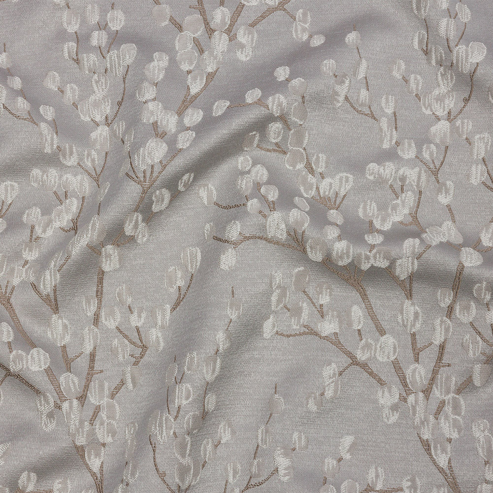 Drapery Jacquard - Silver Prairie Willow - British Imported - Joann Fabrics