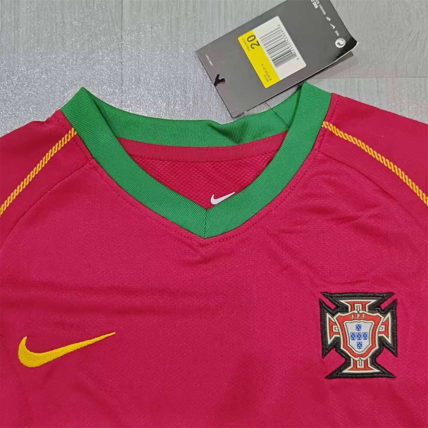 Retro Portugal 2006 Home Kids Kit - UnitedFutballJersey
