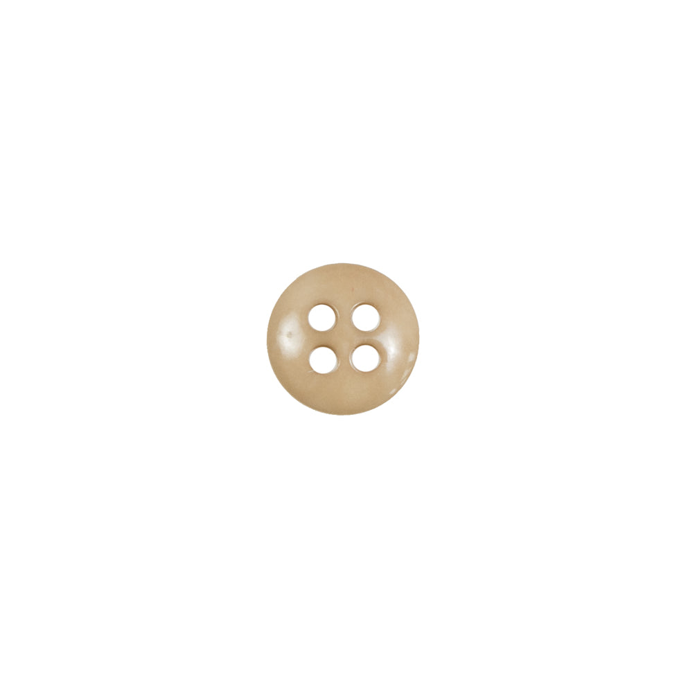 Medium Tan Horn 4-Hole Button - 14L/9mm - Joann Fabrics