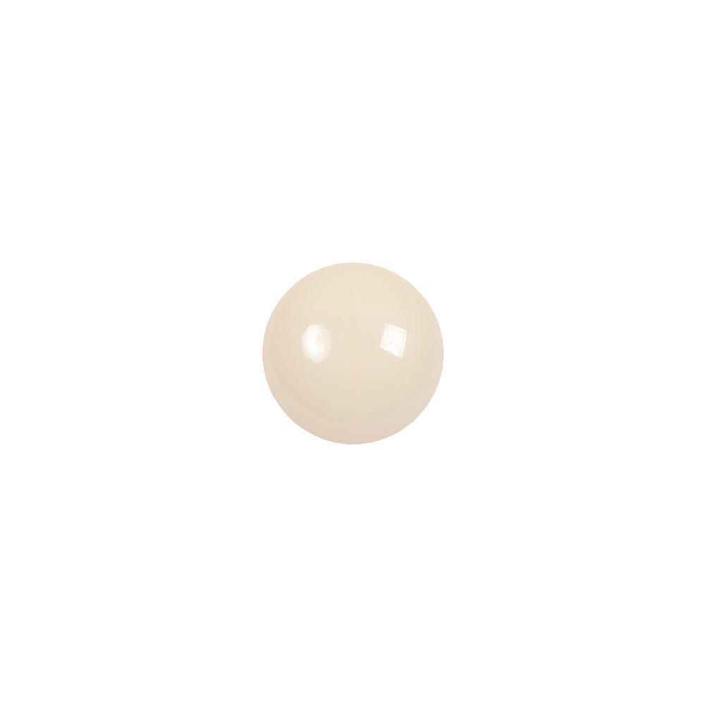 European Beige Half Domed Self Back Glass Button - 16L/10mm - Joann Fabrics