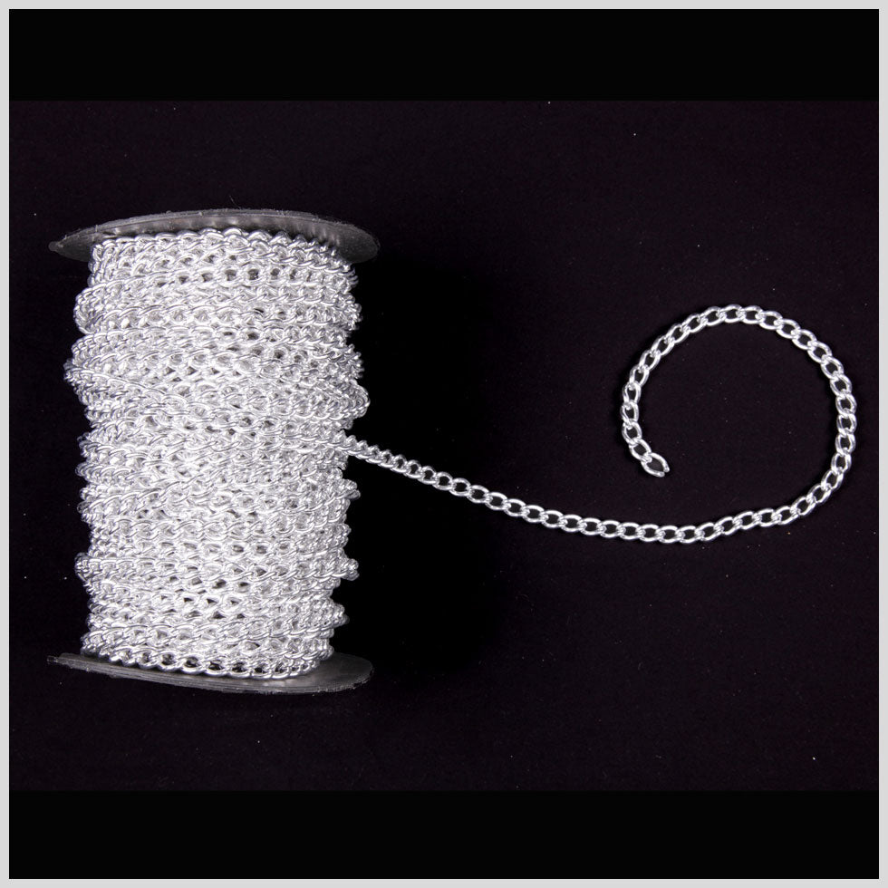 7mm Silver Aluminum Metal Chain - Joann Fabrics