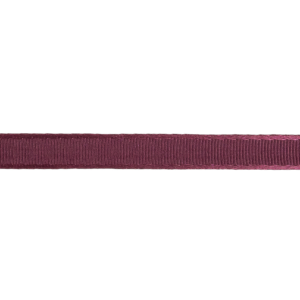 Purple Passion Satin-Edged Grosgrain Ribbon - 0.375