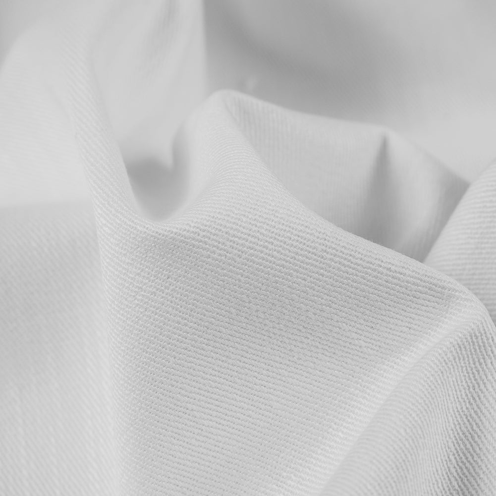 Italian Off-White Stretch Cotton Twill - Joann Fabrics