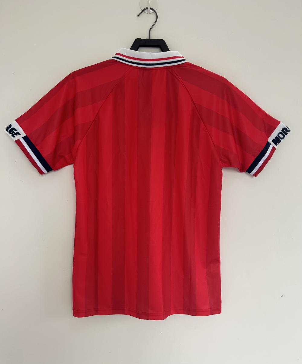 1998-1999 Retro Norway National Team Home Football Shirt 1:1 Thai Quality