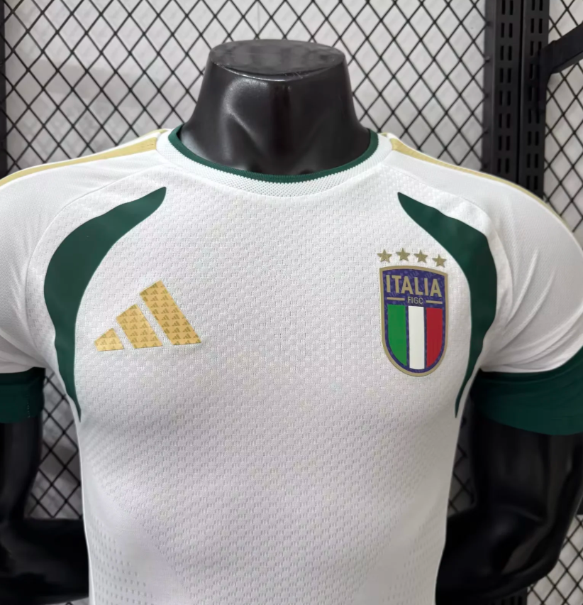 2026/2027 Player Version Italy Training Suit White Football Jersey 1:1 Thai quality