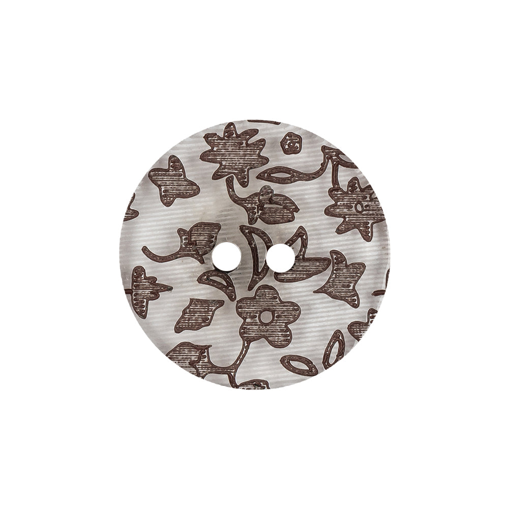 Clear Brown Plastic Button - 36L/23mm - Joann Fabrics