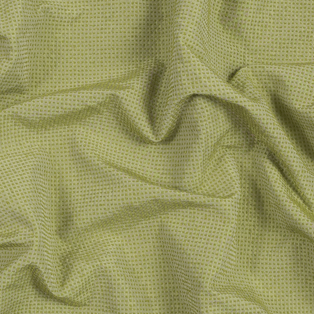 Chartreuse Checkered Polyester Wool Woven - Joann Fabrics