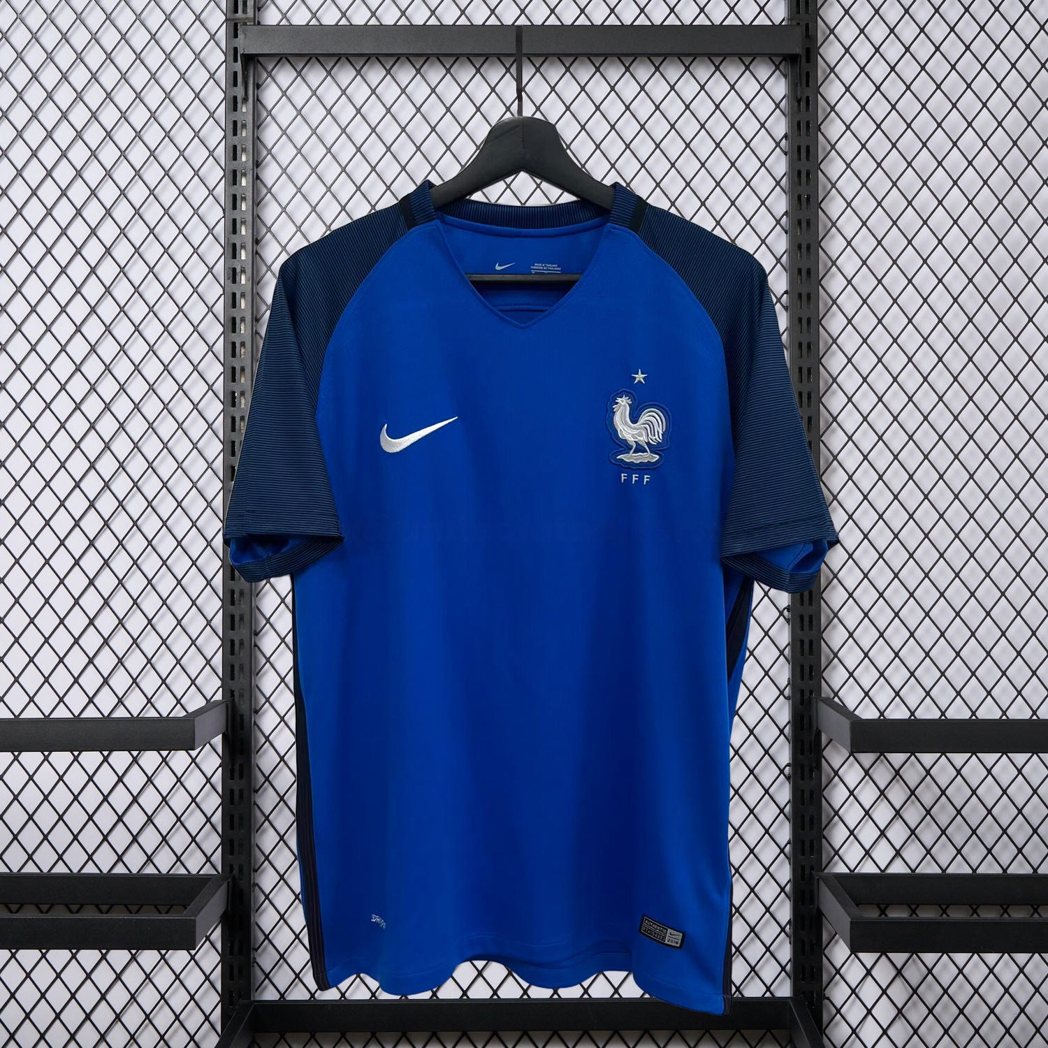 Retro France 2016 Home Jersey - UnitedFutballJersey
