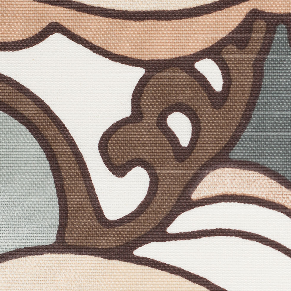 Spanish Gray/Brown Floral Woven - Joann Fabrics