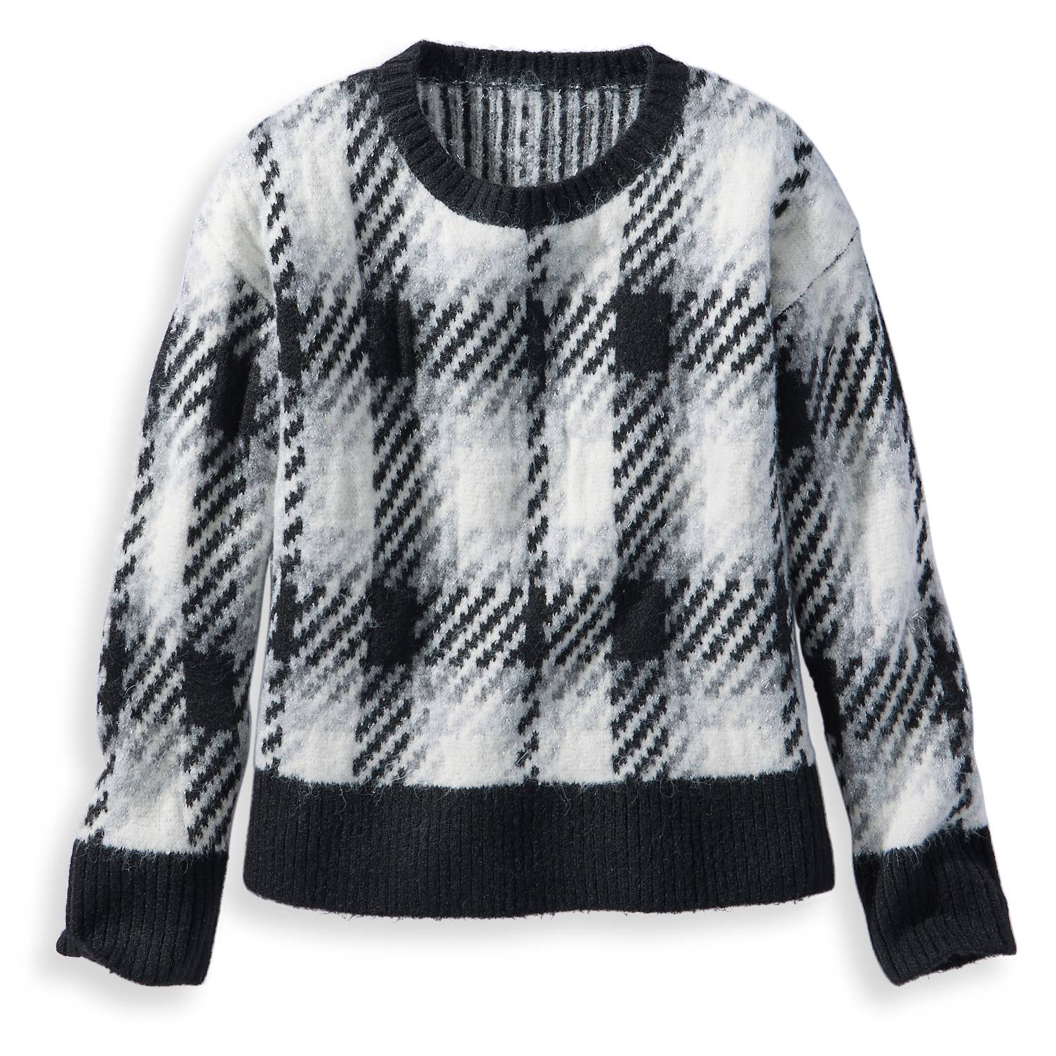 Plaid Pullover Sweater - Northstyle Catalog