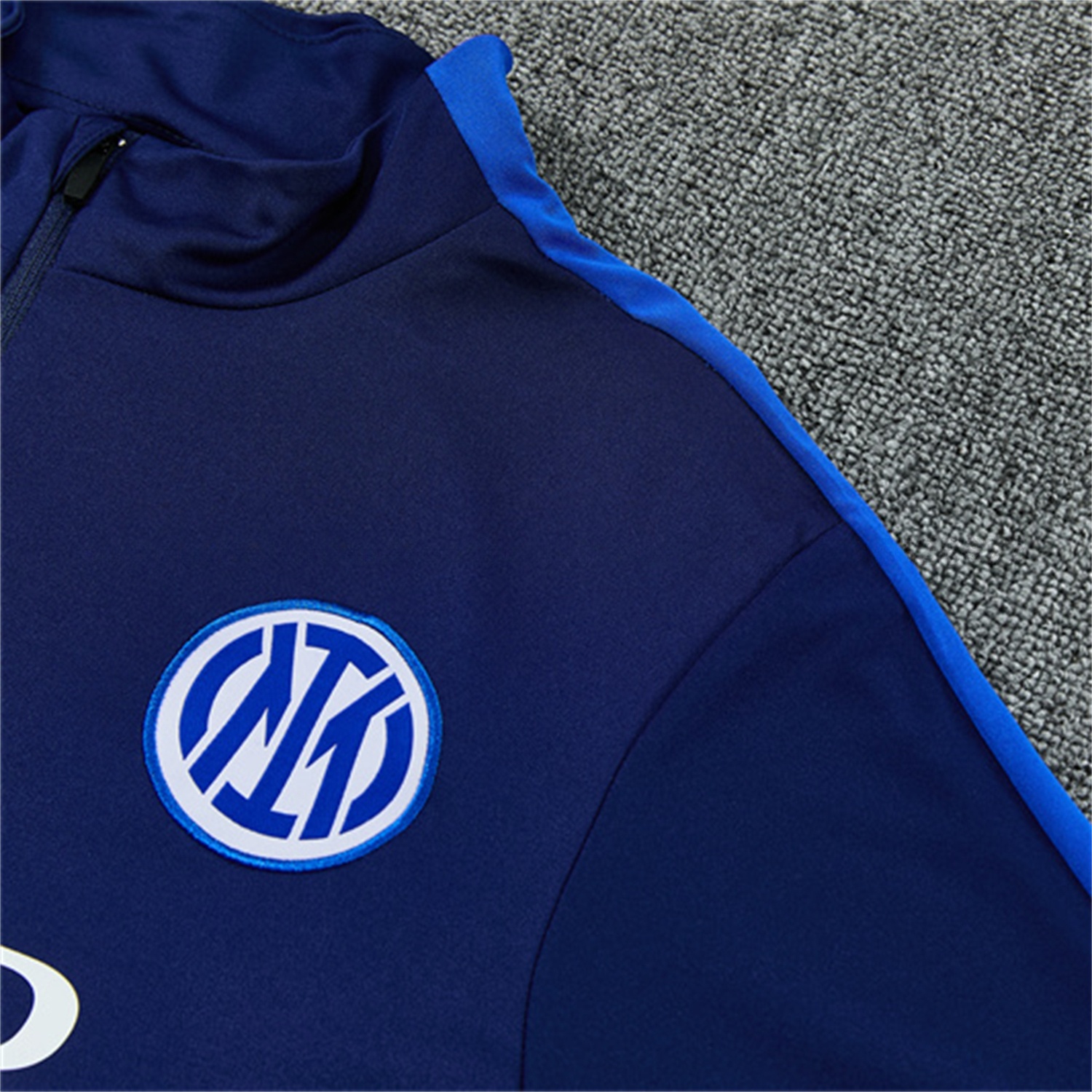 Inter Milan 26-27 Long Sleeve Training Set - Royal Blue Top & Royal Blue Pants - UnitedFutballJersey