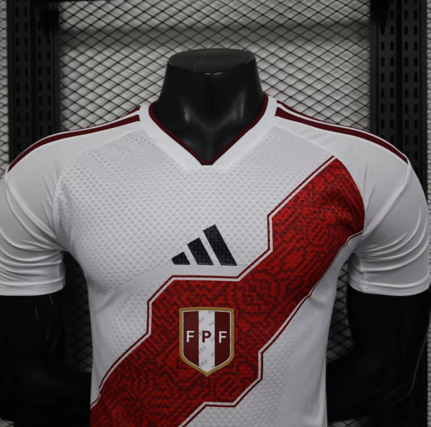 2026 Player Version Peru National Team Home Football Jersey 1:1 Thai Quality