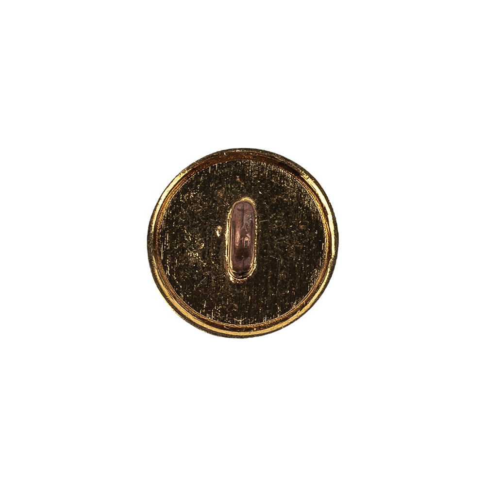 Italian Copper Coin Floral Shank Back Button - 24L/15mm - Joann Fabrics